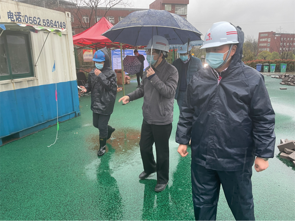 公司党委书记检查基层单位疫情防控工作 公司党委书记检查基层单位疫情防控工作