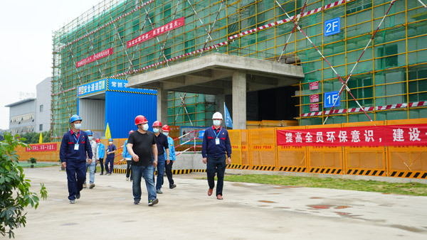 铜箔二期主厂房项目标准化工地顺利通过验收 铜箔二期主厂房项目标准化工地顺利通过验收