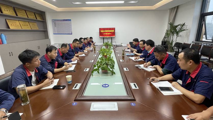 公司纪委书记到第一建筑工程事业部开展三送服务到基层活动 公司纪委书记到第一建筑工程事业部开展三送服务到基层活动