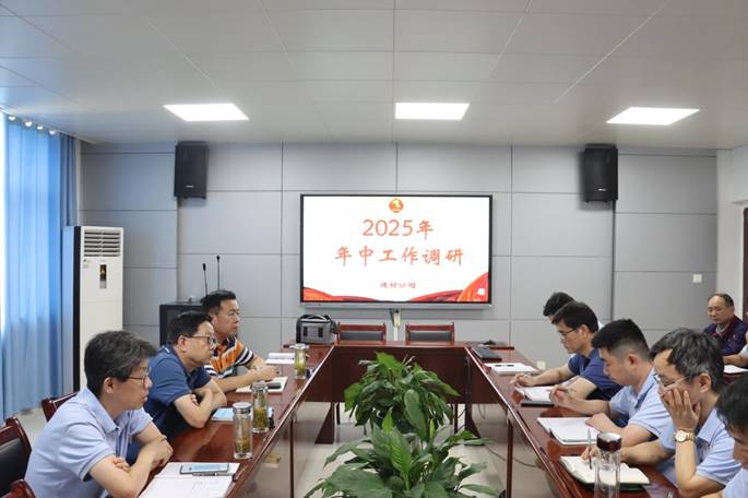 王伍升到建材公司调研